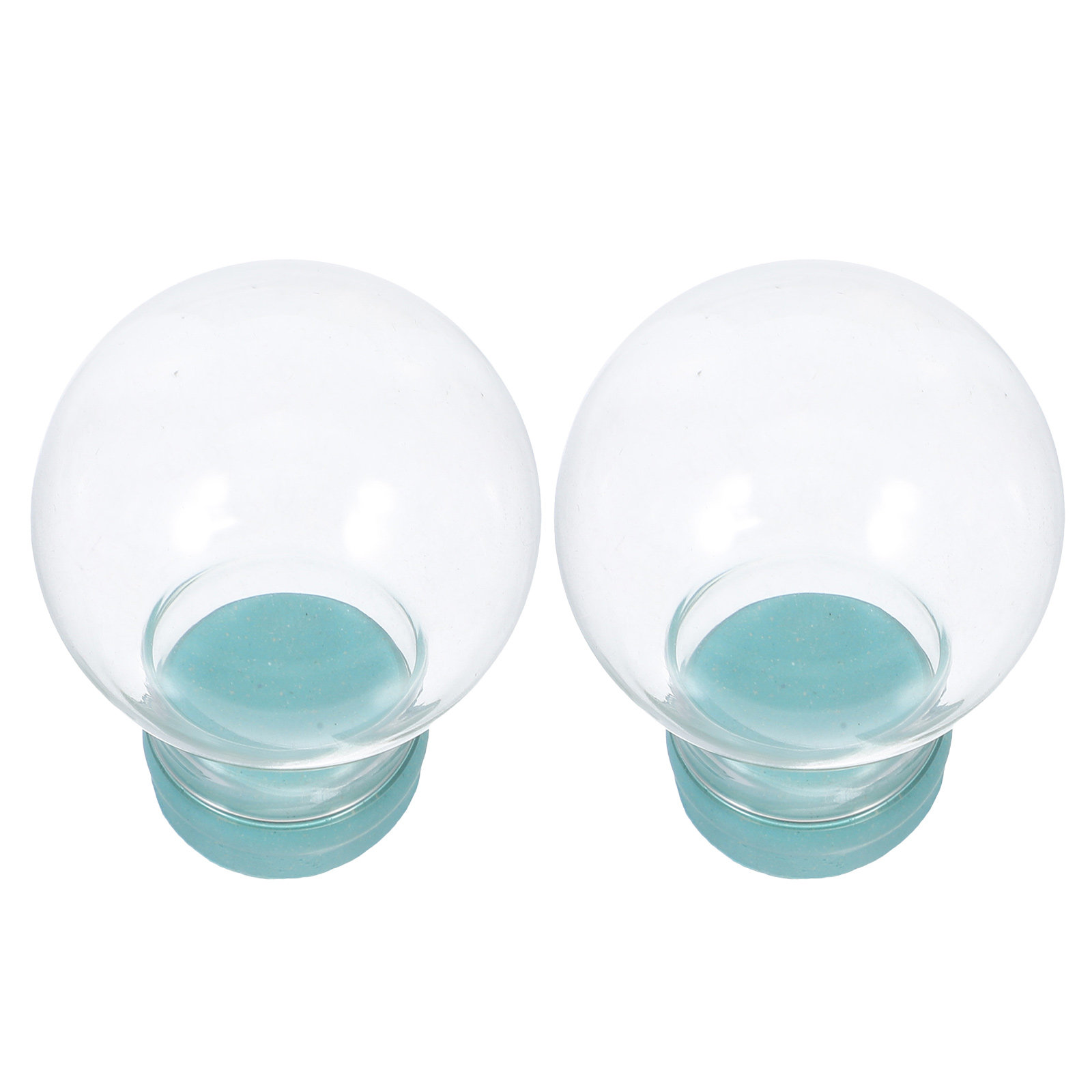 2Pcs Clear Snow Globe Dome Gla - Plastic Dome Clear ulasan dan harga
