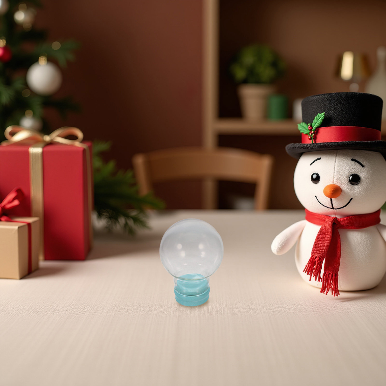2Pcs Clear Snow Globe Dome Gla - Plastic Dome Clear ulasan dan harga
