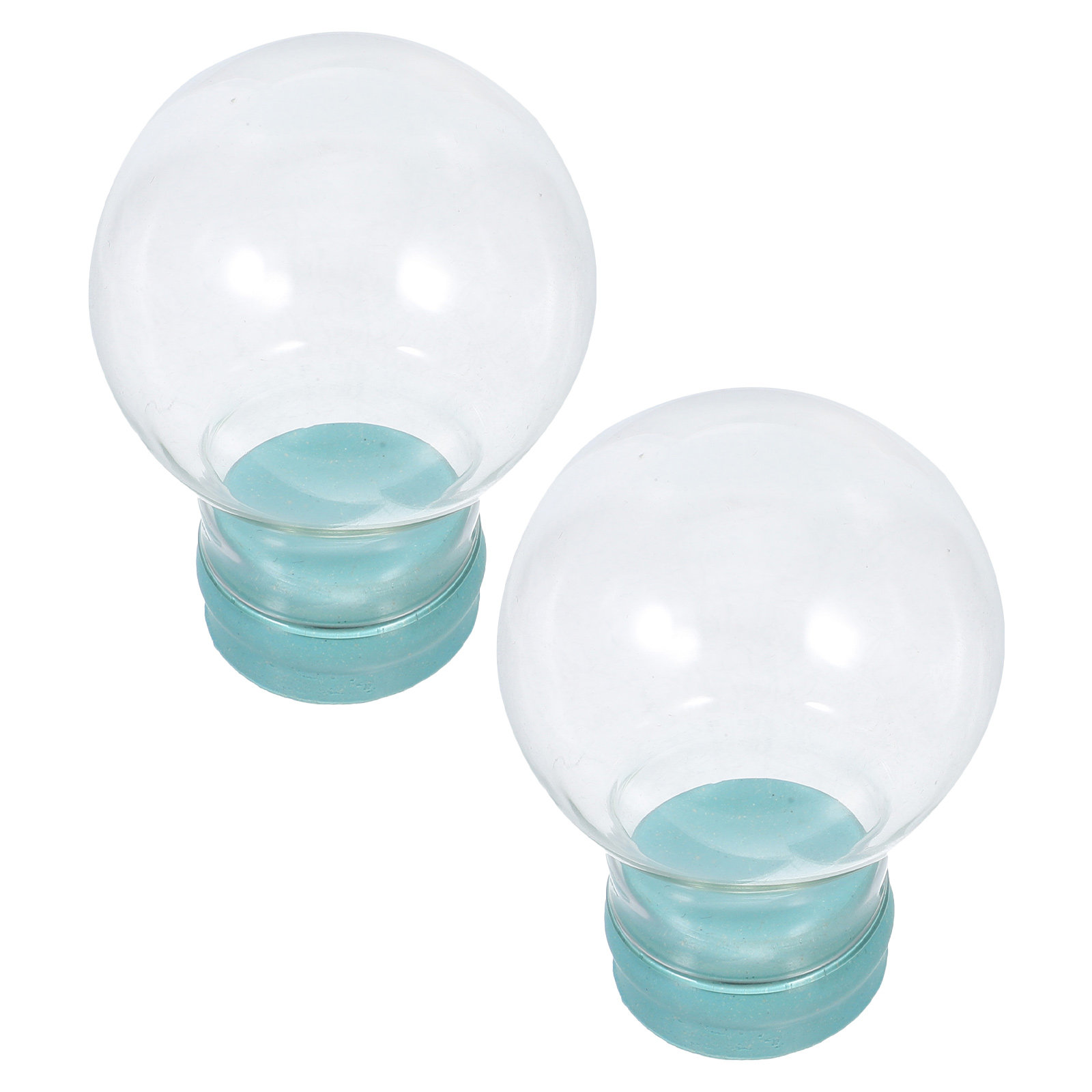 2Pcs Clear Snow Globe Dome Gla - Plastic Dome Clear ulasan dan harga