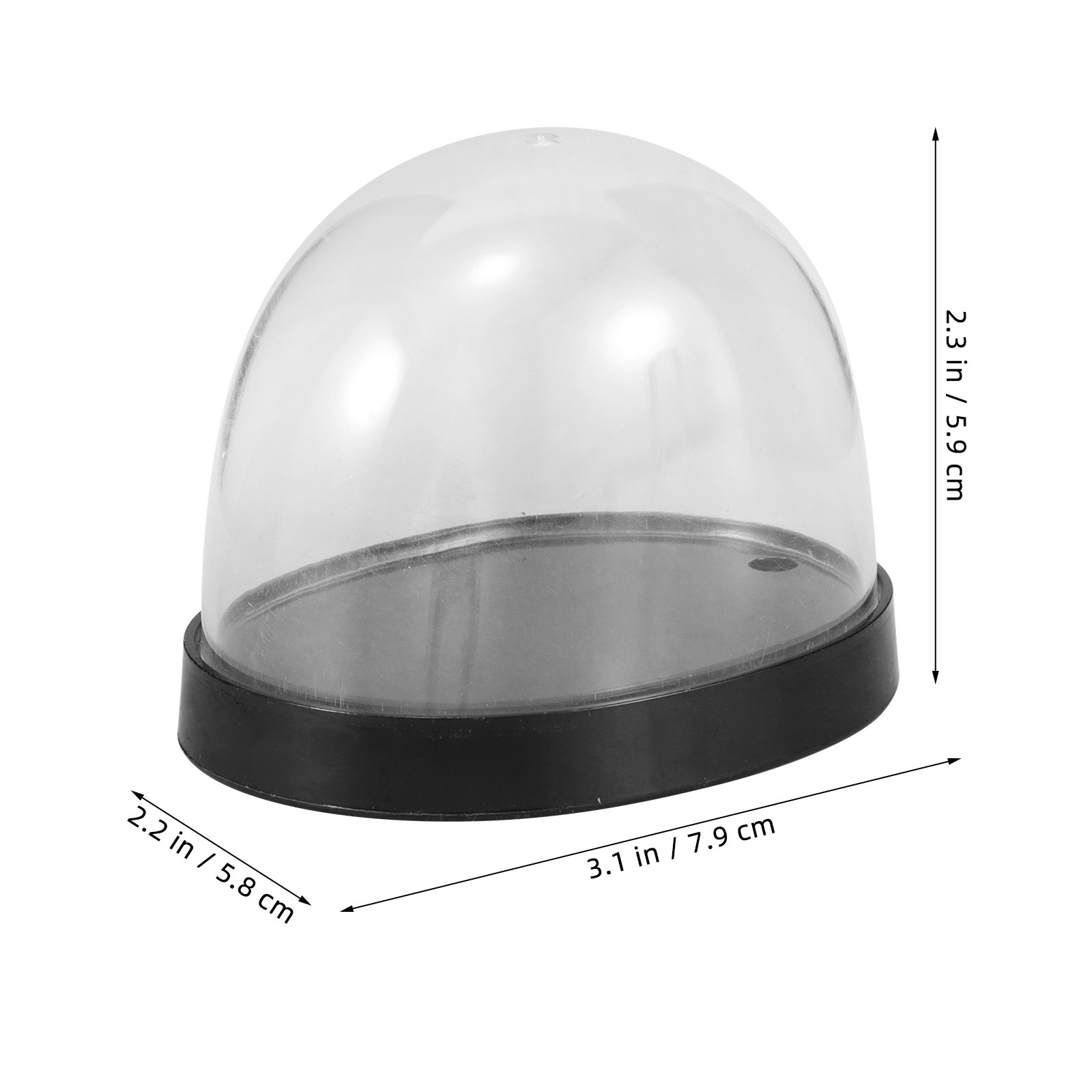 5Sets High-Transparency Plasti - Plastic Dome Clear ulasan dan harga