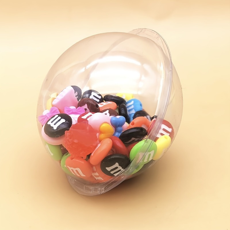 10pcs/set DIY Plastic Candy Do - Plastic Dome Clear ulasan dan harga