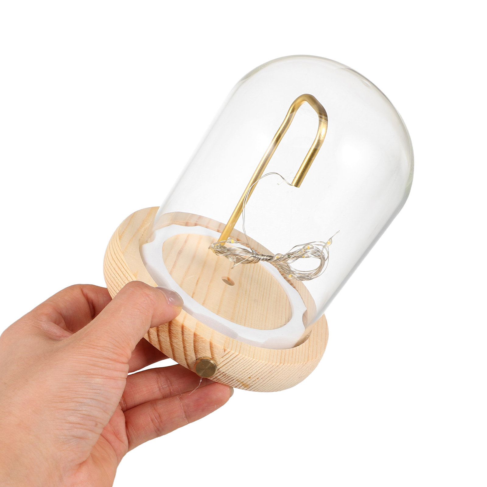 Glass Cloche Display Dome with - Plastic Dome Clear ulasan dan harga