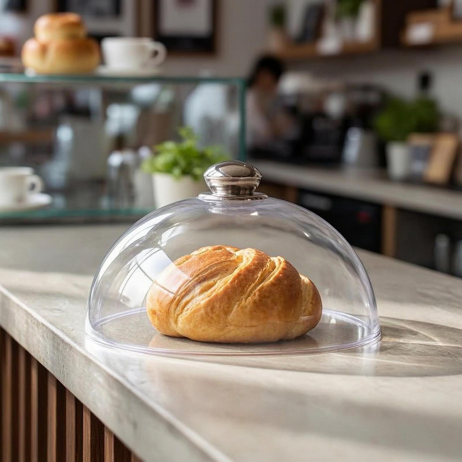 Cake Dome Clear Dome Cover wit - Plastic Dome Clear ulasan dan harga