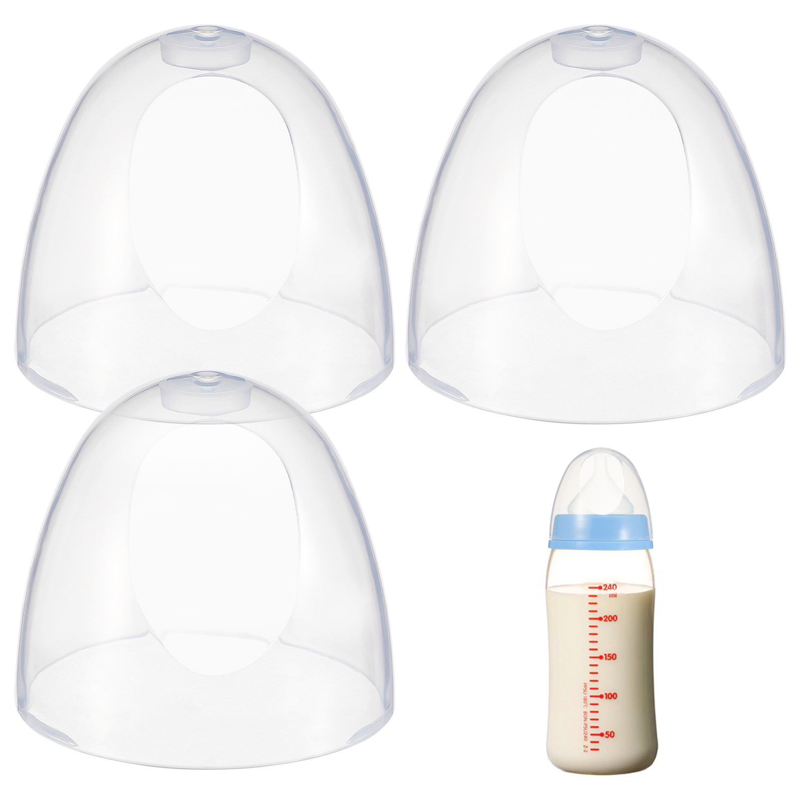 Replacement Plastic Baby Bottl - Plastic Dome Clear ulasan dan harga